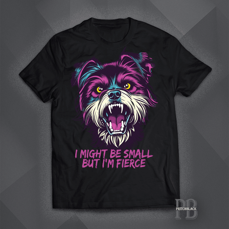 Angry Shih Tzu (Shitzu) Shirt Print